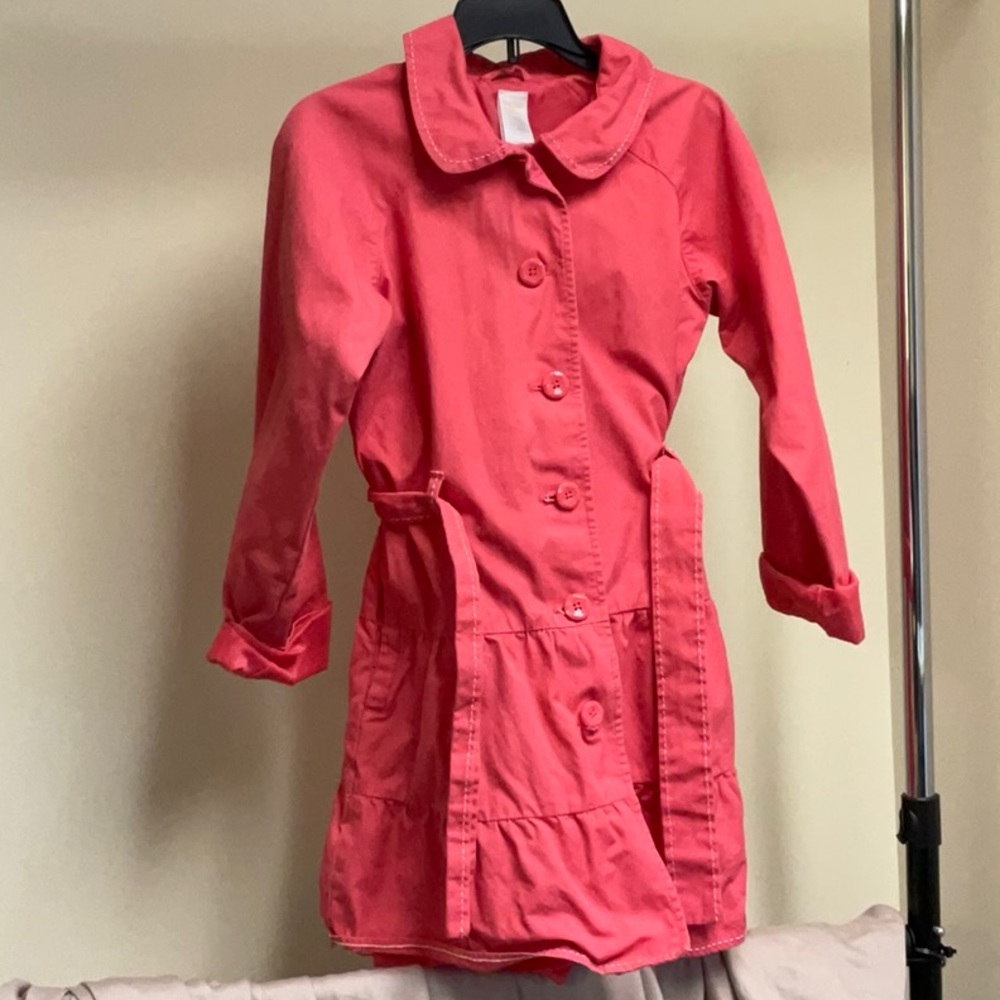 Gymboree Girls Pink Trench Coat ❤️